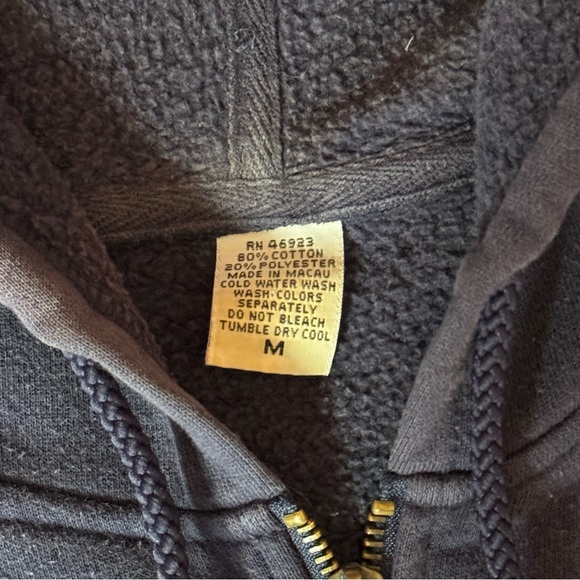 Sold! - Full zip navy Oceano Dunes sweater - Picture 4 of 4